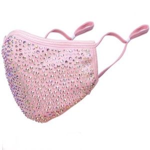 SWAROVSKI Crystal Rhinestone Face Mask Fil…